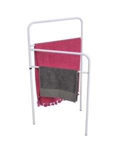 porte serviettes metal - blanc