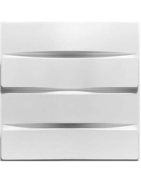 d144 - lot de 4 plaques 3d pvc - 50cm*50cm