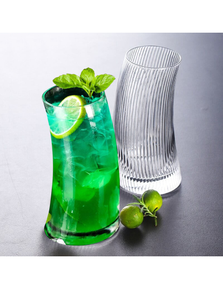 602450 -  coupe en forme de croissant haut é bord fin