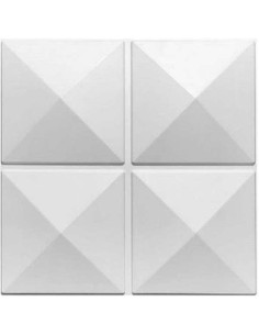 602610 - d156 - lot de 4 plaques 3d pvc - 50cm*50cm