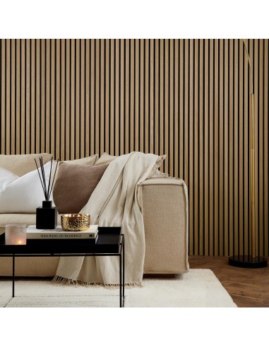 mj22 - plaque insonorisante mdf merisier - 60*240cm