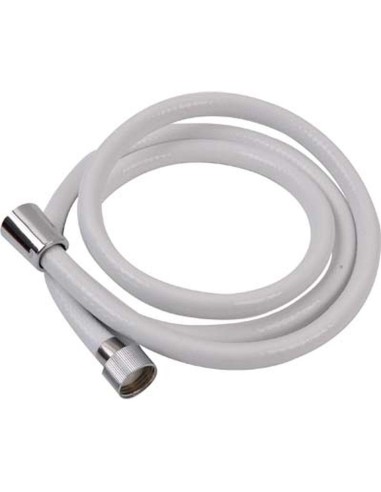 3106100 - flexible de douche pvc 200 cm - blanc