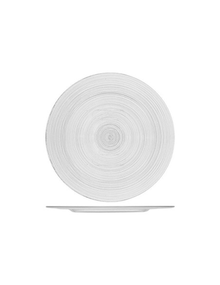 ass. plate 27cm verre circle