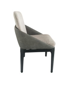 chaise james / orange - 54x46x68cm