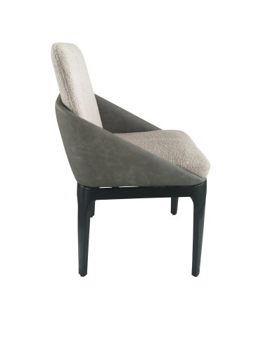 chaise james / orange - 54x46x68cm