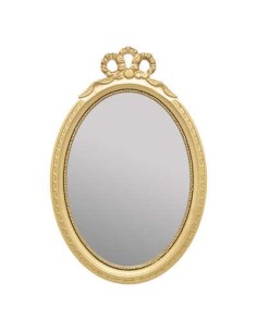 174265 - miroir oval dore princesse
