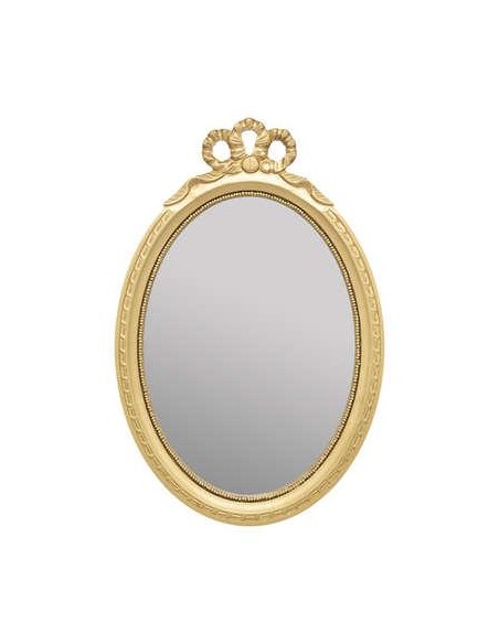 174265 - miroir oval dore princesse