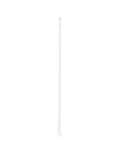 2104100 - barre de douche aluminium 135-250 cm - blanc