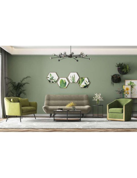 clic-clac bango / teddy blanc -180x102x85cm