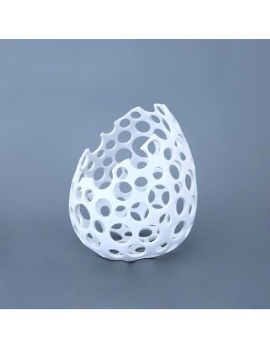 h2000-67 coupe evasé blanc 25*25*31 cm