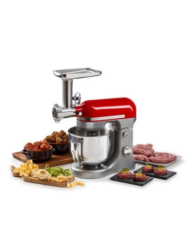 1589+4079 - robot multifonction moderna / rouge + kit access