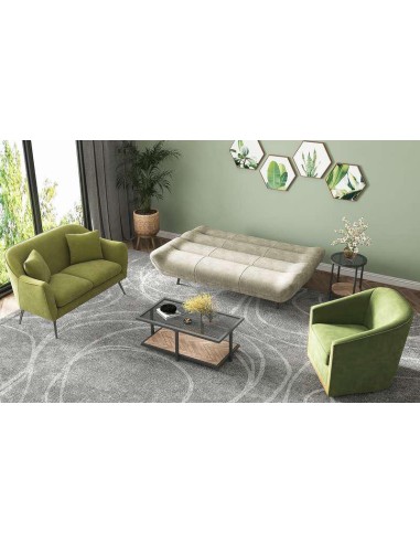 clic-clac bango / gris clair -180x102x85cm