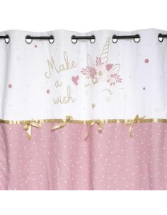 rideau imp ruban licorne 140x2