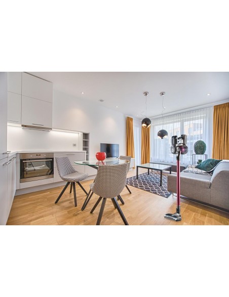 aspirateur balai ariete /violet