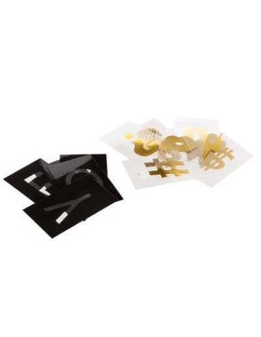 150687 - lettres x100 elaina h6,5