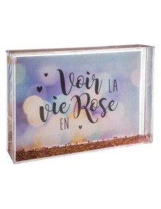 cadre glitter a eau 10x15