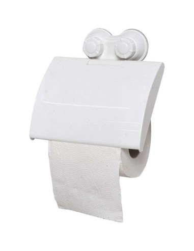 9701100 - derouleur papier wc pp sur ventouses - blanc