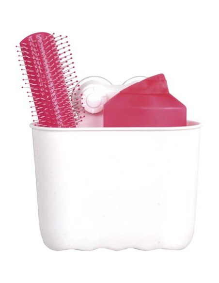 9703100 - panier oval pp sur ventouses - blanc