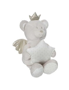 peluche ourson  + etoile beige