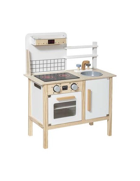 174133 - jeu cuisine bois blanc