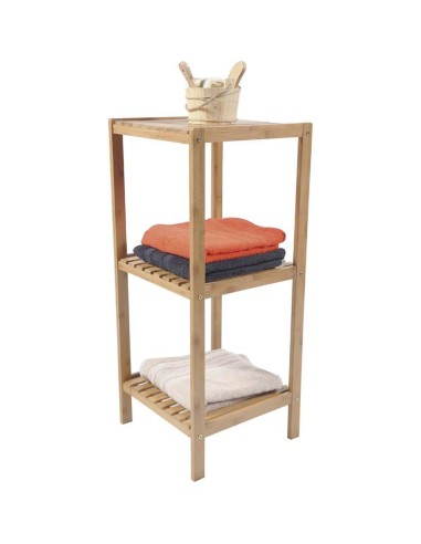meuble 3 etageres - bambou