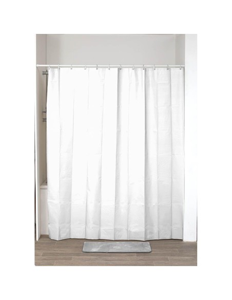1101100 - rideau de douche peva 180x200 cm - blanc