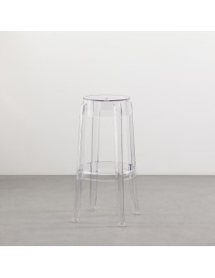 tabouret vertigo transparent - 71x38x76cm