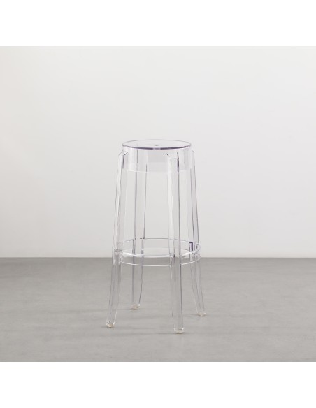 tabouret vertigo transparent - 71x38x76cm