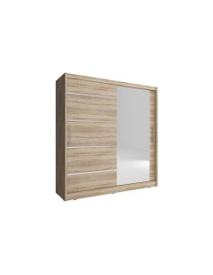 armoire maja alu  200cm sonoma