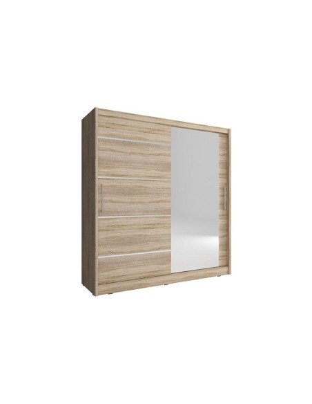 armoire maja alu  200cm sonoma