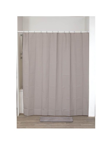 1101165 - rideau de douche peva 180x200 cm - taupe