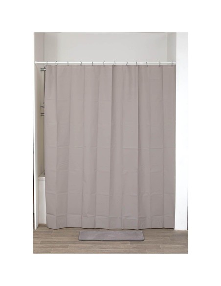 1101165 - rideau de douche peva 180x200 cm - taupe