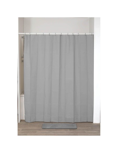 1101180 - rideau de douche peva 180x200 cm - gris