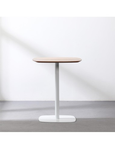 table bar ovalny - bois- 70x70x103cm