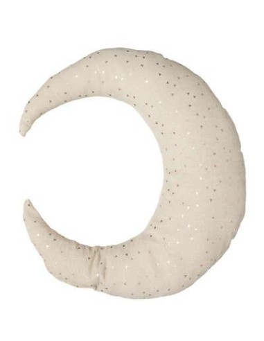 coussin berlingot lune beige