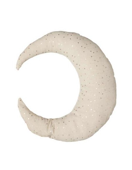 coussin berlingot lune beige