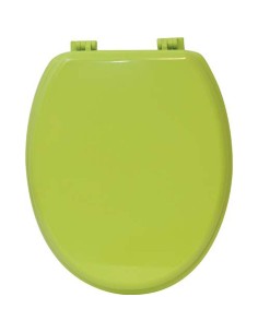 4101141 - abattant wc mdf 18 pouces attaches plastiques - anis