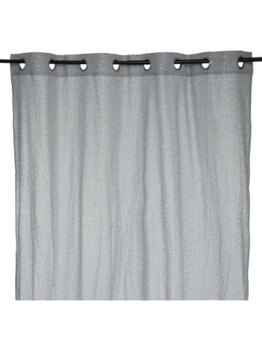 voilage berlingot 140x250 bleu