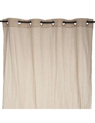 voilage berlingot 140x250 beig