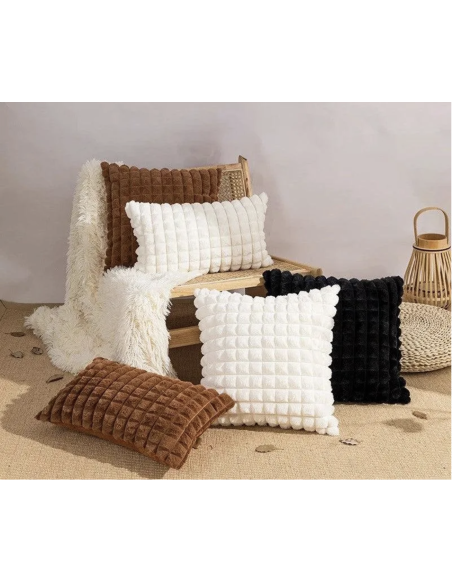 yi017-1 - coussin winter 60x60cm - pink