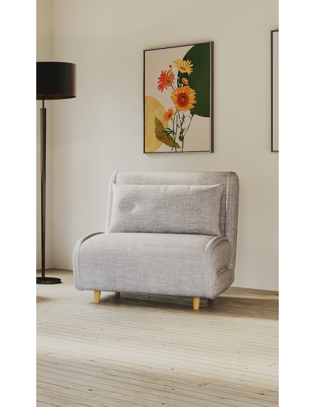 fauteuil conv. pipa / vert - brego 77