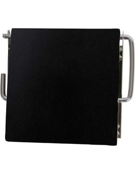 6705108 - derouleur papier wc mdf - noir mat