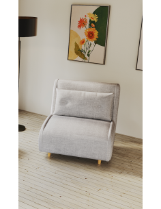fauteuil conv . pipa / gris clair -brego 07
