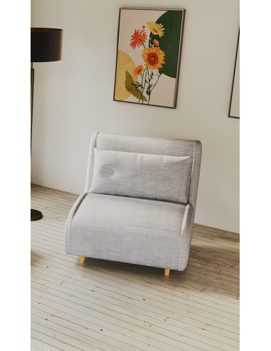 fauteuil conv . pipa / gris clair -brego 07