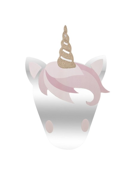 sticker miroir licorne 32x22