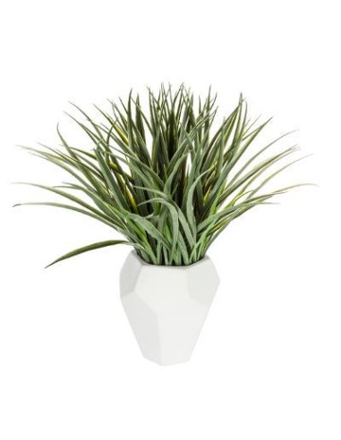 155639-plante verte crmq contemp h48 D. 60 x H. 48 cm