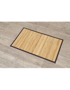 tapis bambou 50x80 cm - naturel fonce