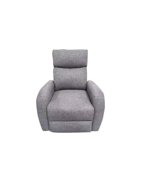 fauteuil relax  danube / manuel- ted01/blanc - 84x83x100cm