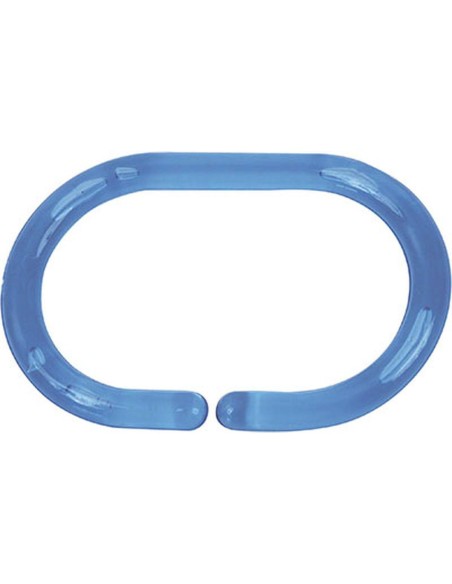 2201110 - set de 12 anneaux de douche ps - ciel translucide