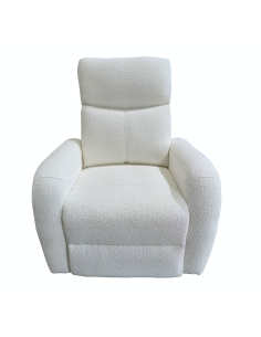 fauteuil relax  danube / manuel- nea27/marron  c- 84x83x100cm
